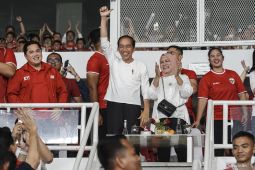 Jokowi membuat "vlog" usai timnas Indonesia kalahkan Filipina