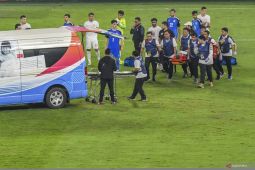 Pemain Filipina yang cedera serius di GBK disebut dalam kondisi baik