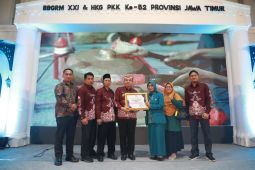 Kelurahan Manisrejo Madiun juara ketiga lomba gotong royong Jatim