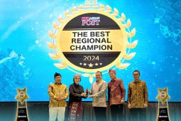 Bank Kalbar kembali toreh prestasi dinobatkan The Best Regional Champion