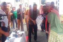 Turut menjaga stok pangan, BI Maluku beri bantuan "screen house" kelompok tani