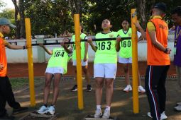 742 calon Bintara Polri Panda Bali jalani tes kesiapsiagaan jasmani