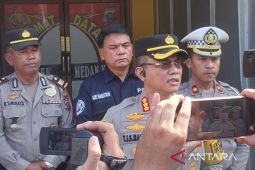 Dua terduga pelaku penyerangan personel polisi di Jalan Multatuli ditangkap