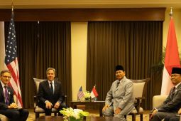 Menlu AS Blinken temui Prabowo bahas gencatan senjata Gaza di Yordania