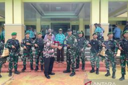 Satgas Yonif 623/ BWU akhiri masa penugasan 15 bulan di Tambrauw