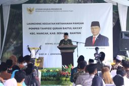 Santri diharapkan turut bangun ketahanan pangan