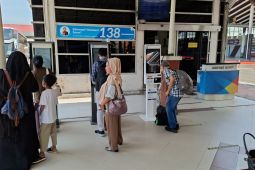 Cegah penumpukan, layanan transportasi di Bandara Soetta dipindah