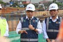 Pembangunan Pusat Pengujian Kendaraan Bekasi capai 50 persen