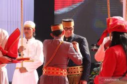 Menkumham terima gelar adat kerajaan Gowa