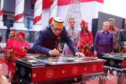 Kakanwil Kemenkumham Kalsel hadiri peresmian gedung baru Kemenkumham Sulsel