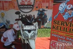 Jaga Silahturami dengan Konsumen Setia, Service Keliling Honda Babel Berikan Harga Ekonomis