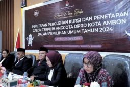 Resmi ditetapkan, 17 wajah baru isi kursi DPRD Ambon