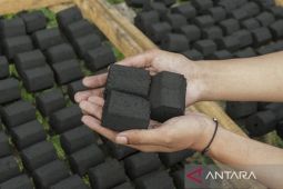 Produksi briket arang meningkat di Sukabumi