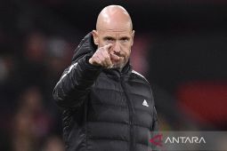 Erik Ten Hag menilai timnya bermain apik lawan West Ham