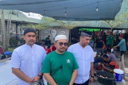 Rutan Kelas II Pontianak sembelih 13 hewan kurban