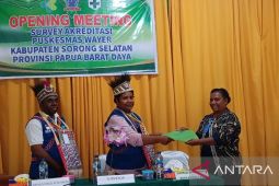 Tim surveyor lakukan reakreditasi Puskemas Wayer, Sorong Selatan