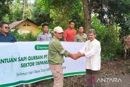 TPL sumbang lima ekor hewan kurban Idul Adha di Tapsel - Paluta