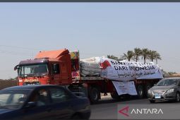 PMI kirimkan 500 unit tenda untuk pengungsian di Gaza Palestina