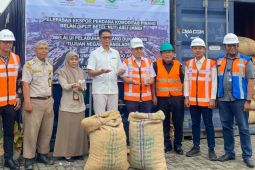 Pelindo Jambi kirim 36 ton pinang belah ke Bangladesh