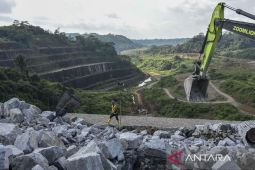 Progres PSN Bendungan Leuwikeris di kabupaten Tasikmalaya