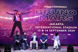 Bruno Mars bakal tampil di JIS 13 dan 14 September
