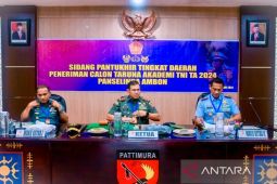 Kodam Pattimura pastikan proses pemilihan calon taruna jujur dan adil di sidang pantukhir