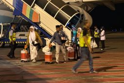 Kloter 1 haji Debarkasi Surabaya tiba di Juanda