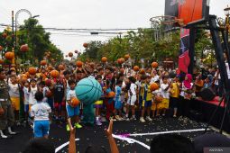 Rekor MURI dribble bola basket peserta terbanyak