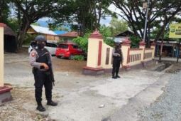 Polsek Biromaru Sigi lakukan pengejaran empat tahanan yang kabur