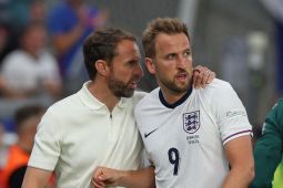 Piala Eropa 2024 - Harry Kane bela pelatih Gareth Southgate