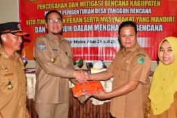BPBD Rejang Lebong berikan pengetahuan penanggulangan bencana ke warga
