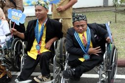 Wisuda klaster disabilitas di Malang