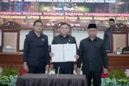 Bupati Paser apresiasi kinerja DPRD cermati pelaksanaan APBD 2023