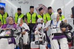 Sebanyak 27.464 jamaah haji pulang ke tanah air lewat Bandara Soetta