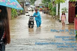 Tujuh kecamatan di Minahasa Tenggara terdampak banjir