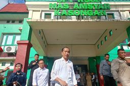 Jokowi cermati kebutuhan kamar di RSUD Mas Amsyar Kalteng