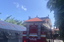 Kebakaran gudang logistik BPBD Bali dipadamkan dalam satu jam