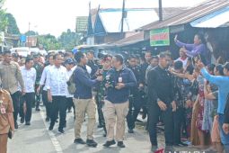 Presiden ajak menteri blusukan di Pasar Pata Kalimantan Tengah