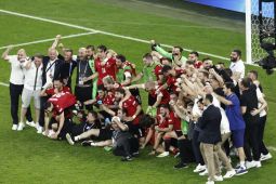 Tumbangkan Portugal 2-0, Georgia tulis sejarah lolos ke 16 besar