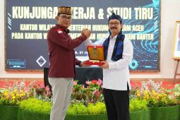 Kemenkumham Aceh pelajari pembangunan zona integritas di Banten