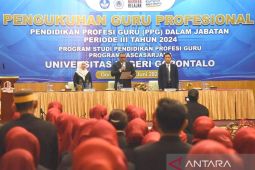 1.181 mahasiswa di UNG raih gelar guru profesional