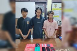 Satresnarkoba Polres Bangka Tengah ringkus 3 pemuda simpan sabu 5,65 gram