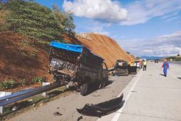 Seorang tewas dan lima luka berat dalam kecelakaan maut di Tol Sibanceh Aceh Besar