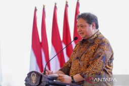 Menko Airlangga resmikan operasi smelter PT Freeport di Gresik