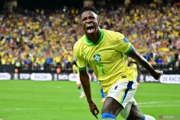 Copa Amerika: Pelatih Brasil sanjung penampilan Vini Jr