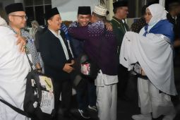 Jamaah haji tiba di Kota Pematangsiantar