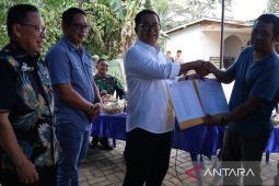 Pj Gubernur Kaltim  sosialisasi PDSK bangun pengendali banjir di Sepaku