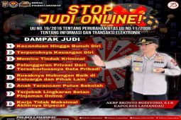 Kapolres Lamandau: Judi online dapat menyengsarakan