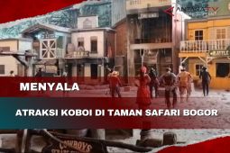 Menyala, atraksi koboi di Taman Safari Bogor