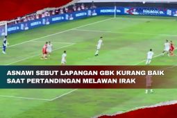 Asnawi sebut lapangan GBK kurang baik saat pertandingan melawan Irak